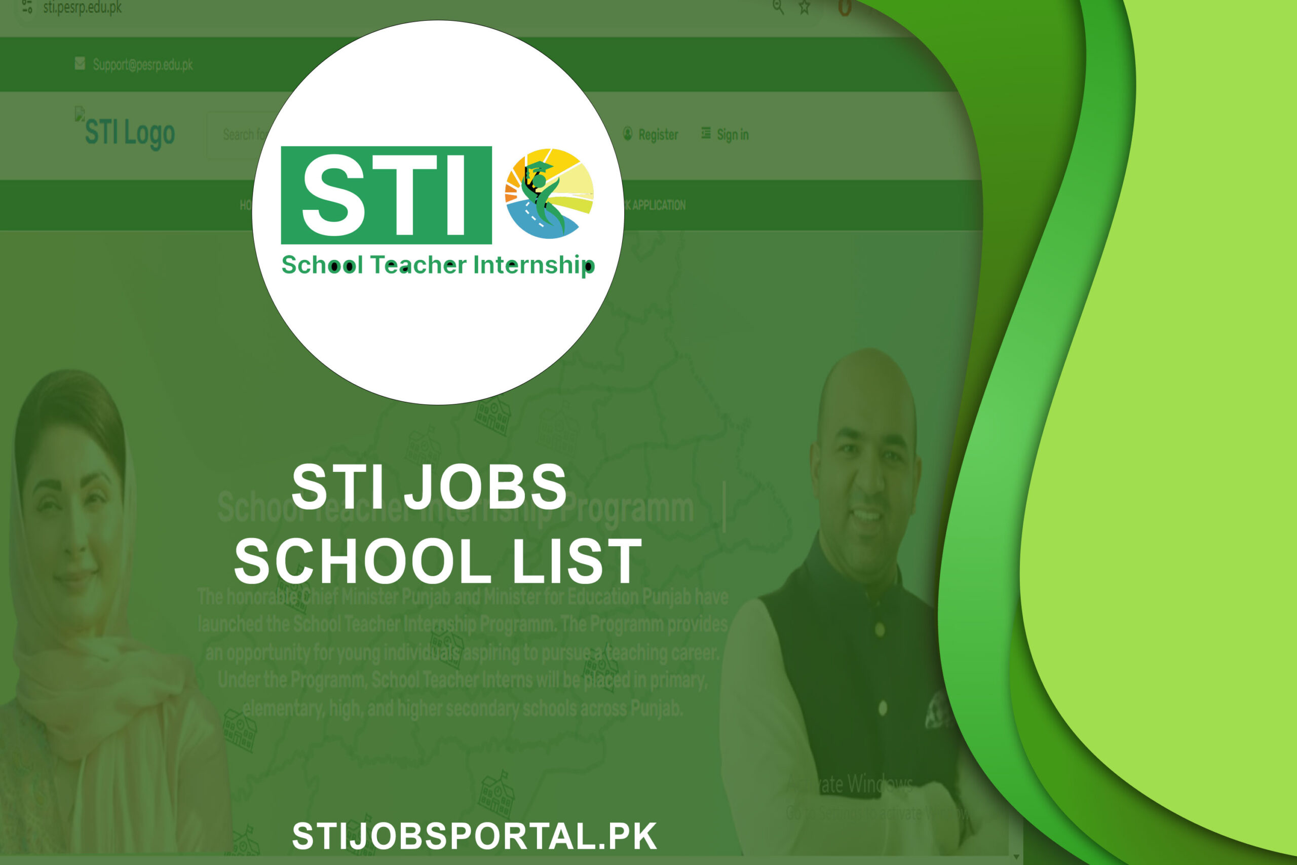 STI Jobs School List